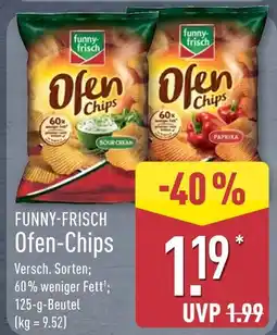 Aldi Nord Funny-frisch ofen-chips sour cream Angebot
