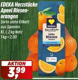 Simmel EDEKA Herzstücke Apeel Riesenorangen Angebot