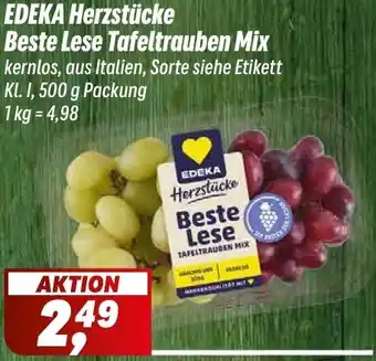 Simmel EDEKA Herzstücke Beste Lese Tafeltrauben Mix Angebot