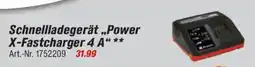 toom Baumarkt Einhell Schnellladegerät „Power X-Fastcharger 4 A" Angebot