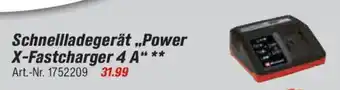 toom Baumarkt Einhell Schnellladegerät „Power X-Fastcharger 4 A" Angebot