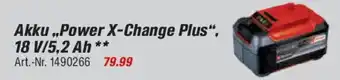 toom Baumarkt Einhell Akku,,Power X-Change Plus", Angebot