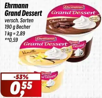 Simmel Ehrmann Grand Dessert Angebot