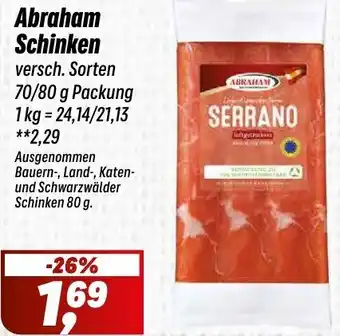 Simmel Abraham Schinken Angebot