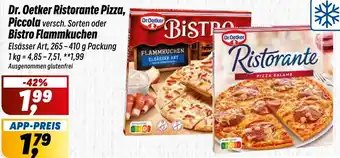 Simmel Dr. Oetker Ristorante Pizza, Piccola oder Bistro Flammkuchen Angebot
