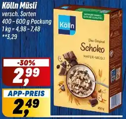 Simmel Kölln Müsli Angebot