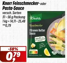 Simmel Knorr Feinschmecker- oder Pasta-Sauce Angebot