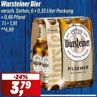 Simmel Warsteiner Bier Angebot