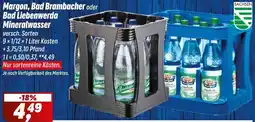 Simmel Margon, Bad Brambacher oder Bad Liebenwerda Mineralwasser Angebot