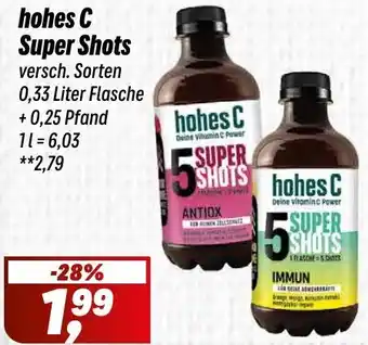 Simmel hohes C Super Shots Angebot