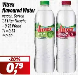 Simmel Vitrex flavoured Water Angebot