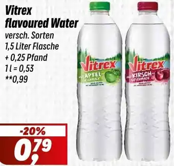 Simmel Vitrex flavoured Water Angebot