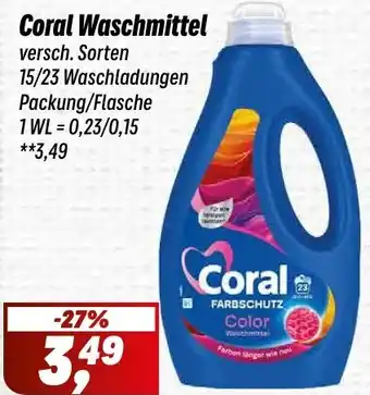 Simmel Coral Waschmittel Angebot