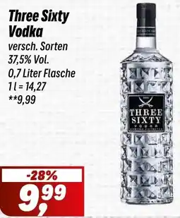 Simmel Three Sixty Vodka Angebot
