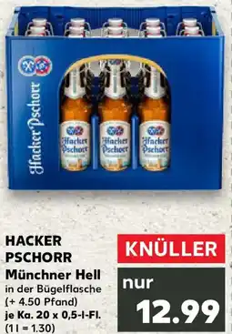 Kaufland HACKER PSCHORR Münchner Hell Angebot