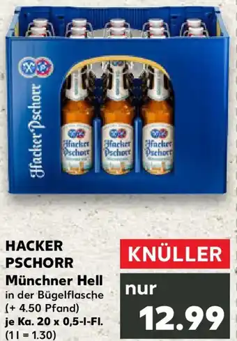 Kaufland HACKER PSCHORR Münchner Hell Angebot