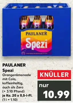 Kaufland PAULANER Spezi Angebot