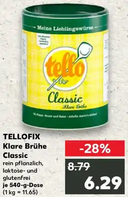 Kaufland TELLOFIX Klare Brühe Classic Angebot