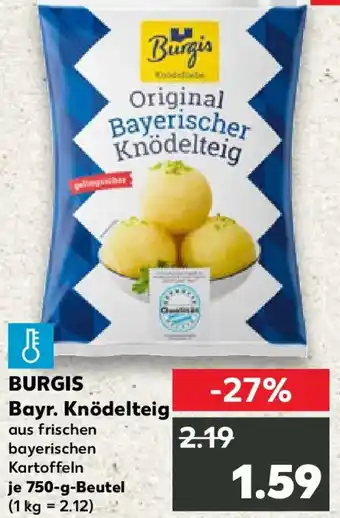 Kaufland BURGIS Bayr. Knödelteig Angebot