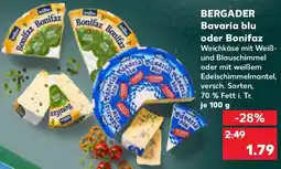 Kaufland BERGADER Bavaria blu oder Bonifaz Angebot