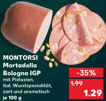 Kaufland MONTORSI Mortadella Bologna IGP Angebot