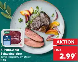 Kaufland K-PURLAND Schweineleber Angebot