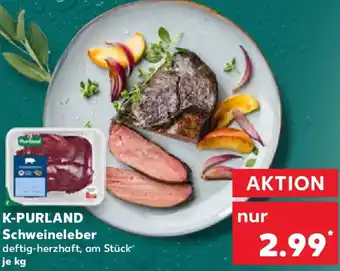 Kaufland K-PURLAND Schweineleber Angebot