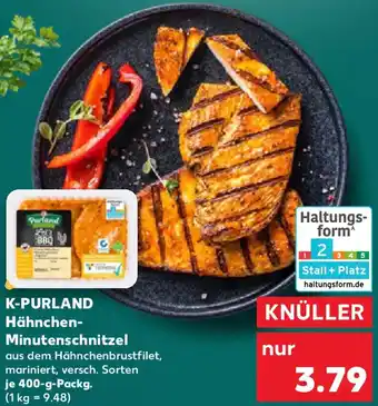 Kaufland K-PURLAND Hähnchen Minutenschnitzel Angebot