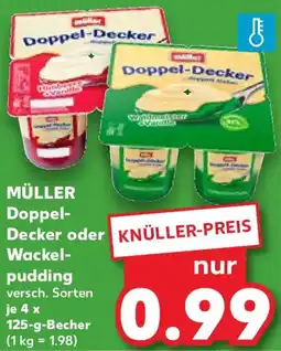 Kaufland MÜLLER Doppel Decker oder Wackelpudding Angebot