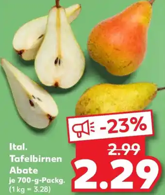Kaufland Ital. Tafelbirnen Abate Angebot