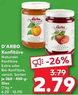 Kaufland D'ARBO Konfitüre Angebot