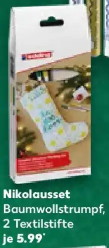 Kaufland edding Nikolausset Angebot