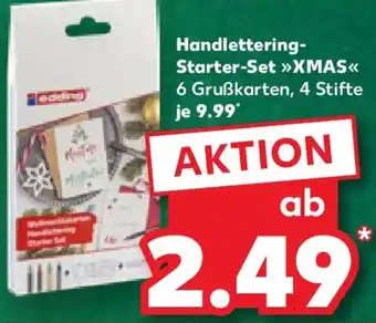 Kaufland edding Handlettering Starter-Set XMAS Angebot