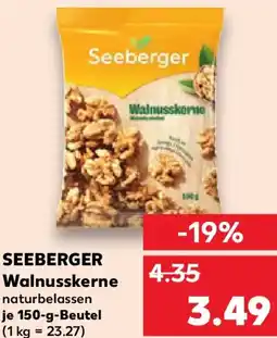 Kaufland SEEBERGER Walnusskerne Angebot