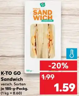 Kaufland K-TO GO Sandwich Angebot