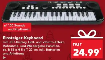 Kaufland Einsteiger-Keyboard Angebot