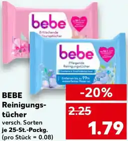 Kaufland BEBE Reinigungstücher Angebot