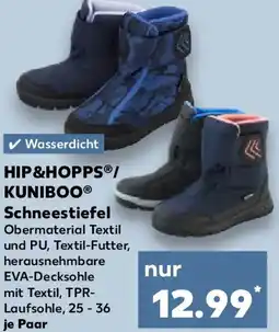 Kaufland HIP&HOPPS/ KUNIBOO Schneestiefel Angebot