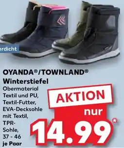 Kaufland OYANDA/TOWNLAND Winterstiefel Angebot