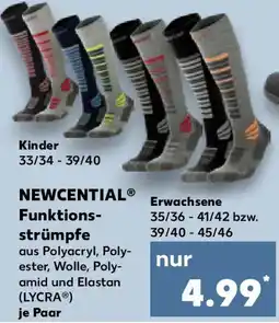Kaufland NEWCENTIAL Funktionsstrümpfe Angebot