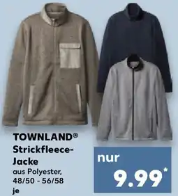 Kaufland TOWNLAND Strickfleece Jacke Angebot