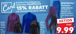 Kaufland NEWCENTIAL Funktionsunterwäsche Angebot