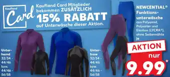 Kaufland NEWCENTIAL Funktionsunterwäsche Angebot