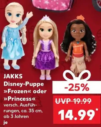 Kaufland JAKKS Disney-Puppe Frozen oder Princess Angebot