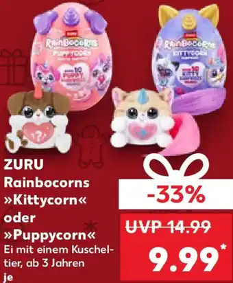 Kaufland ZURU Rainbocorns Kittycorn oder Puppycorn Angebot