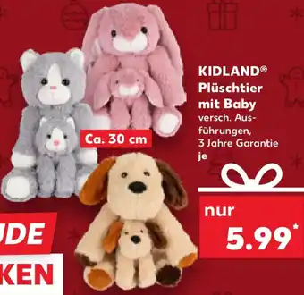 Kaufland KIDLAND Plüschtier mit Baby Angebot