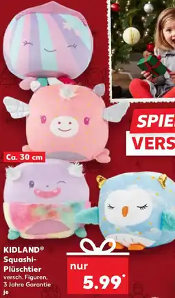 Kaufland KIDLAND Squashi Plüschtier Angebot