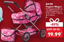 Kaufland BAYER Puppen-Wagen Angebot