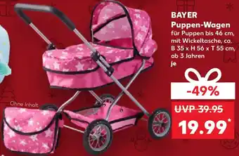 Kaufland BAYER Puppen-Wagen Angebot