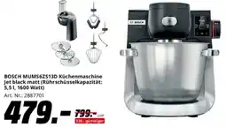 Saturn BOSCH MUMS6ZS13D Küchenmaschine Jet black matt Angebot